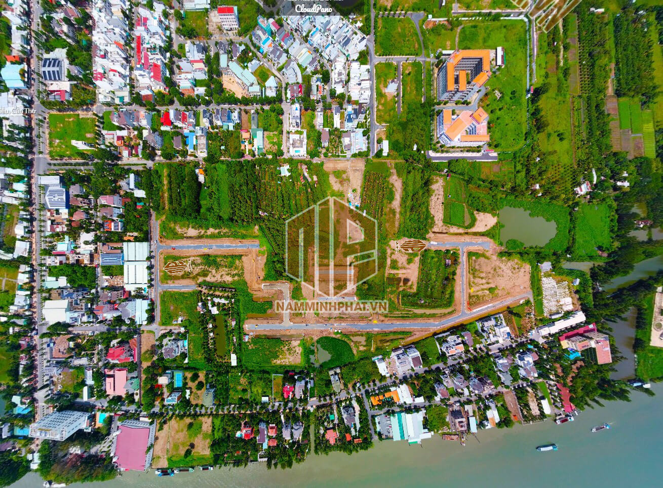 Cập nhật hình ảnh Flycam Cồn Khương Diamond City – Cái Khế, Kinh Kiều, Cần Thơ
