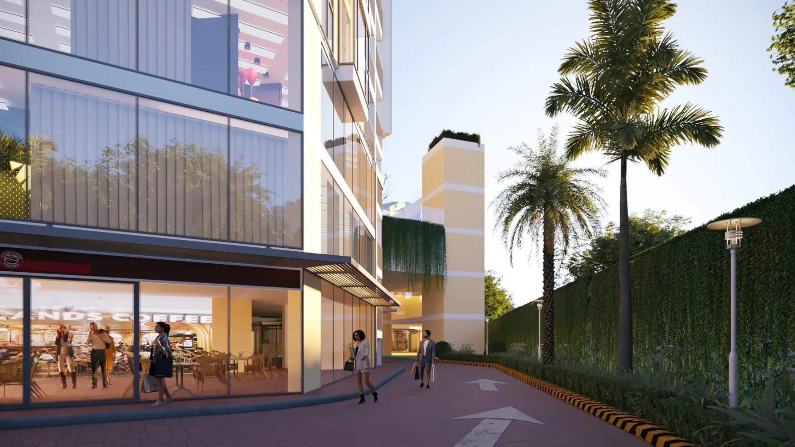 Khối thương mại Thiên Quân Marina Plaza