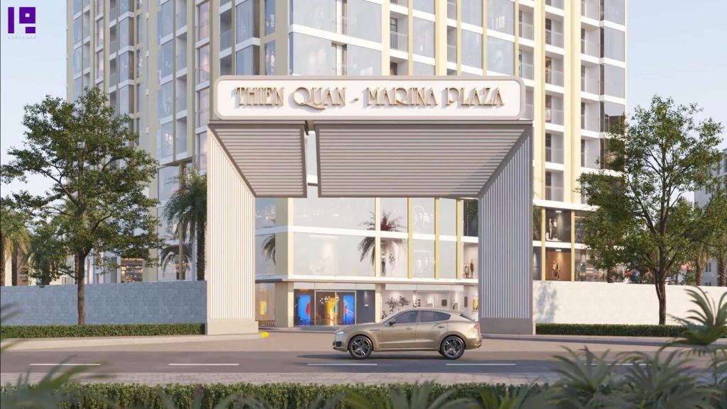 PHỐI CẢNH CHUNG CƯ THIÊN QUÂN MARINA PLAZA CẦN THƠ