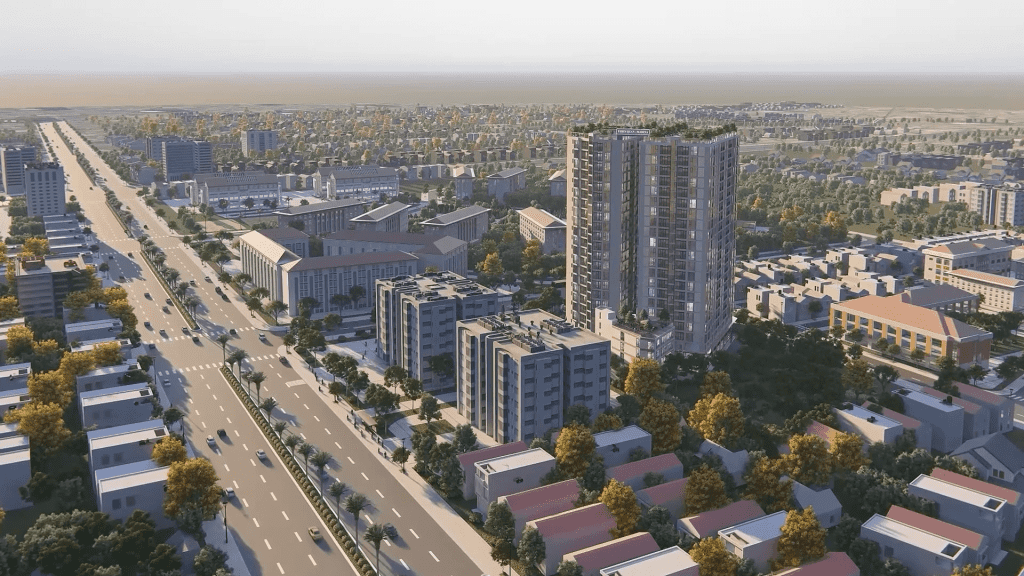 PHỐI CẢNH CHUNG CƯ THIÊN QUÂN MARINA PLAZA CẦN THƠ
