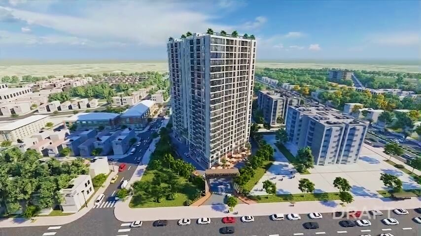 PHỐI CẢNH CHUNG CƯ THIÊN QUÂN MARINA PLAZA CẦN THƠ