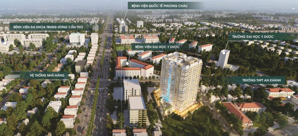 tiện ích dự án chung cư thiên quân marina plaza cần thơ