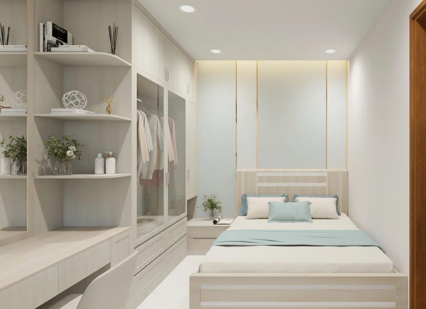 Mua căn hộ cho con đi học Cần Thơ - phòng ngủ căn hộ Dream House
