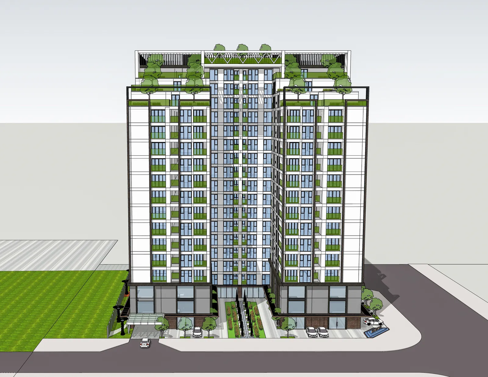 Phương thức thanh toán Dream House Cần Thơ - phối cảnh chung cư Nhịp Điệu Xanh