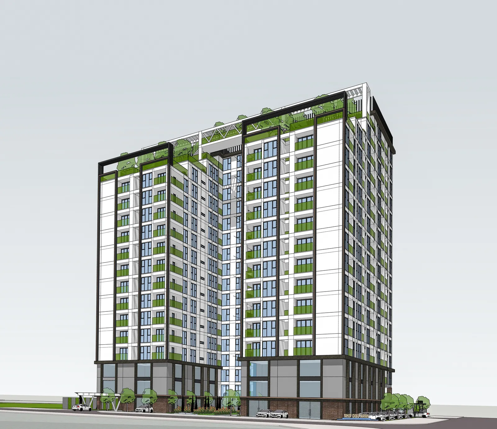 Pháp lý chung cư Nhịp Điệu Xanh - Dream House 17 tầng