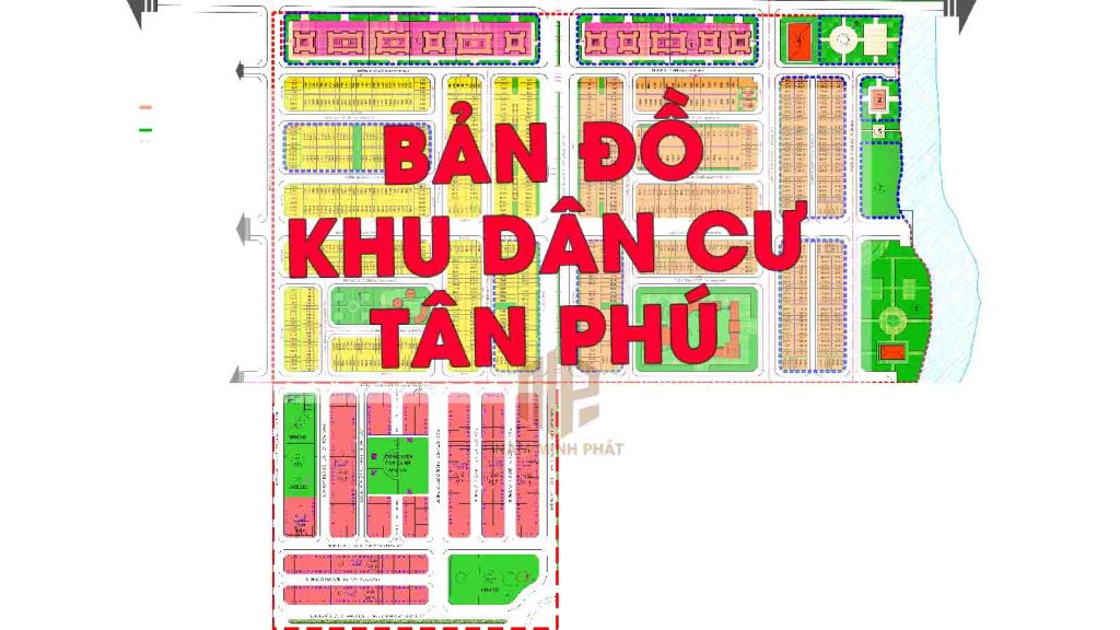 bản đồ KDC Tân Phú, quận Cái Răng, thành phố Cần Thơ