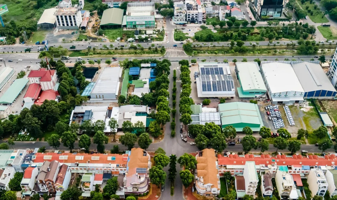 Flycam khu dân cư Nam Long 1 Cần Thơ