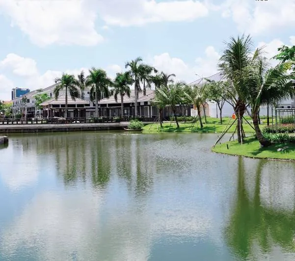 Sống ở KDC Nam Long 1 - hồ cảnh quan nội khu