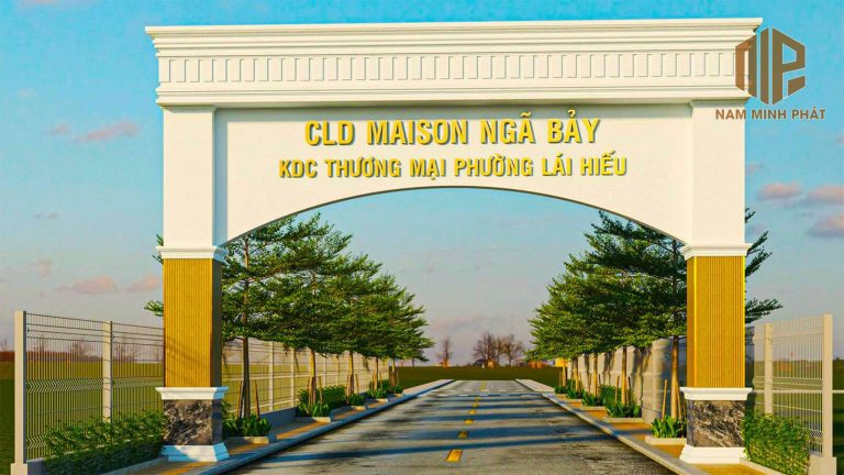 Cổng chào dự án