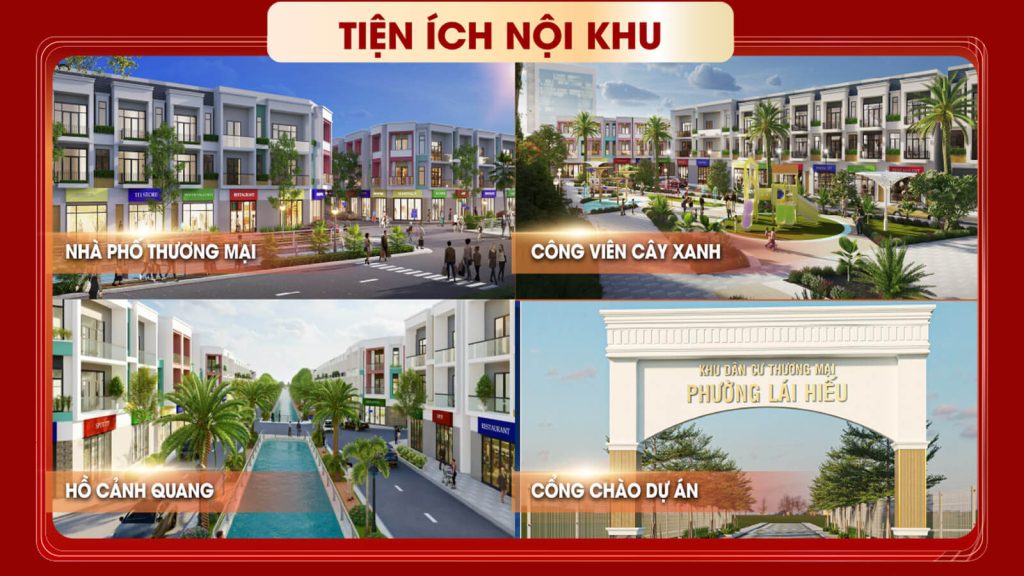 Tiện ích nội khu kdc phường Lái Hiếu