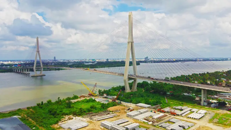 Cầu Cần Thơ kết nối Nam Long II