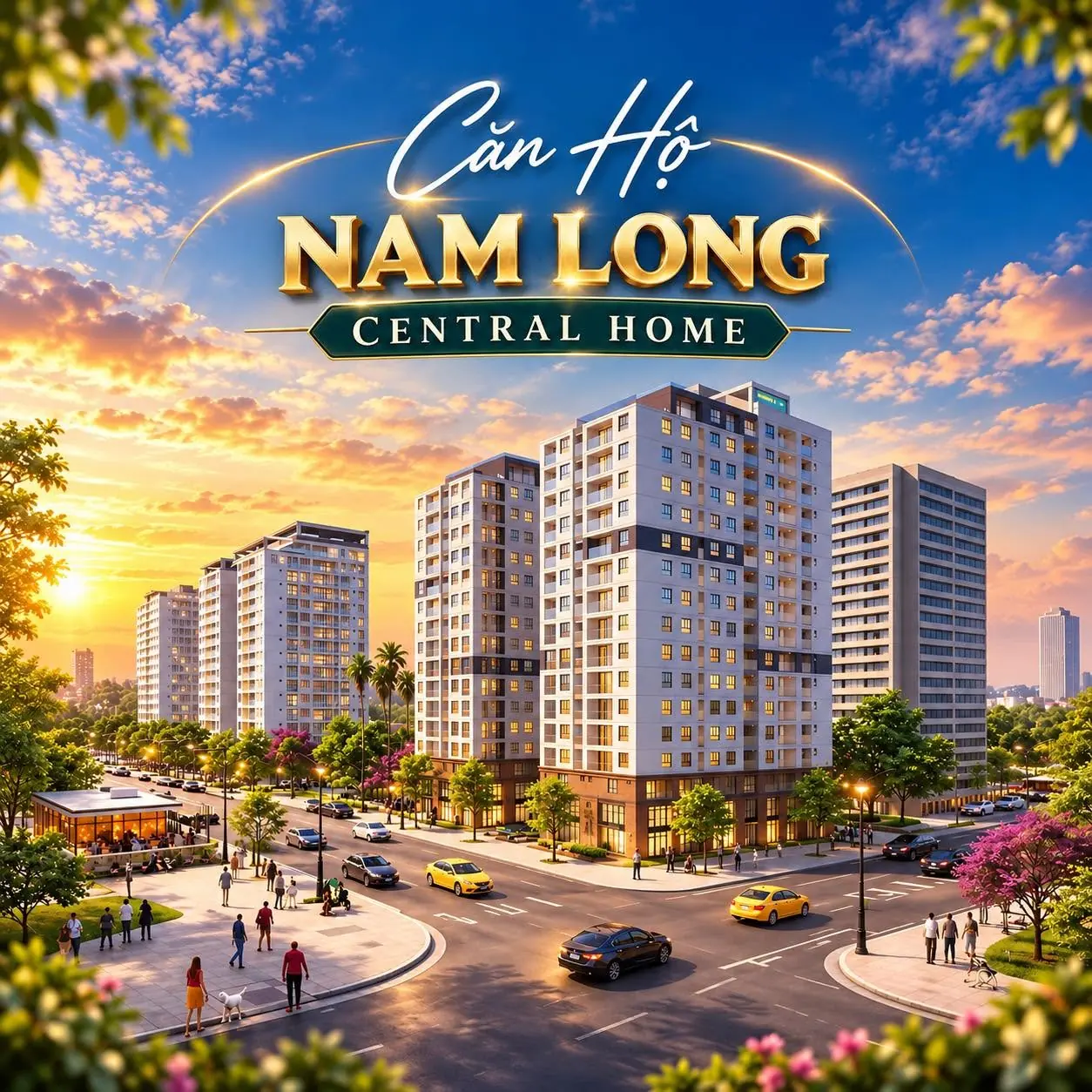 Căn hộ Nam Long Central Home Cần Thơ