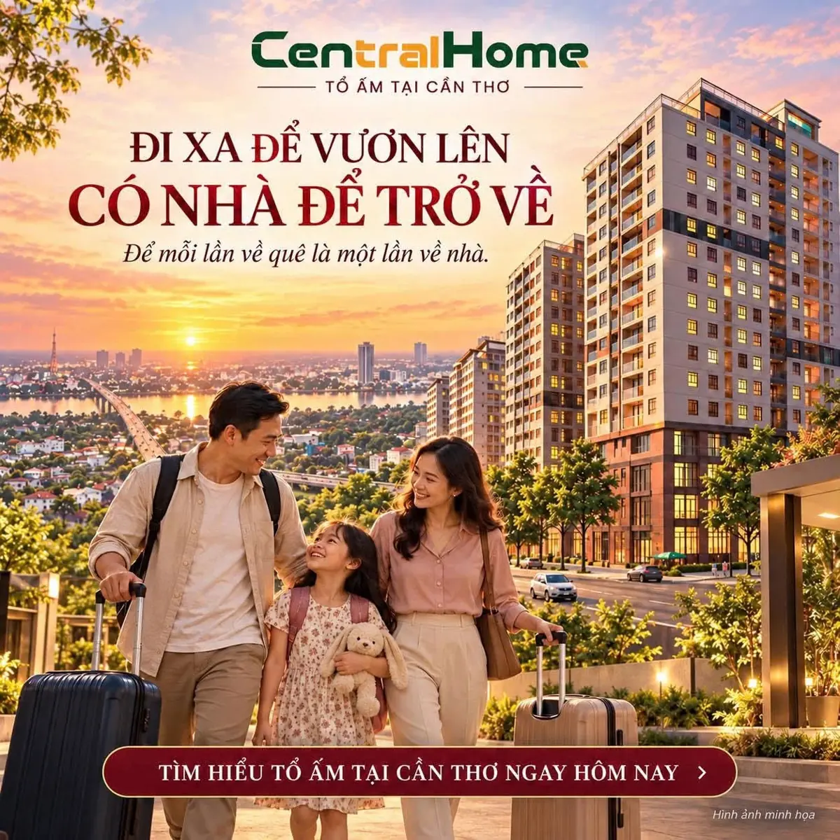 Tổ ấm Central Home tại Cần Thơ